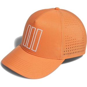 adidas Men’s 3-stripes Tour Hat(Dusky Orange)