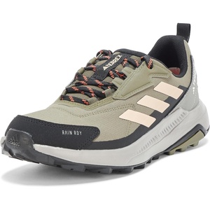 adidas Men’s Terrex Anylander Rain.rdy Hiking Shoes(Olive Strata/Wonder Beige/Black)
