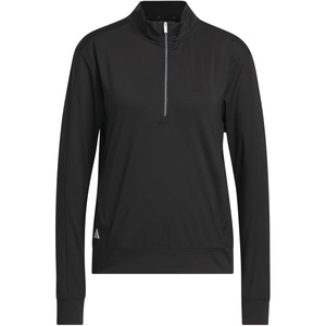 adidas Women’s Ultimate365 Half-zip Layering Top(Black)