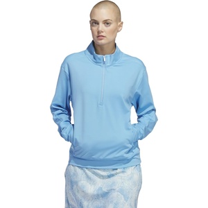 adidas Women’s Ultimate365 Half-zip Layering Top(Semi Blue Burst)