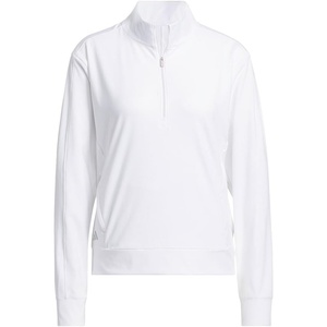 adidas Women’s Ultimate365 Half-zip Layering Top(White)