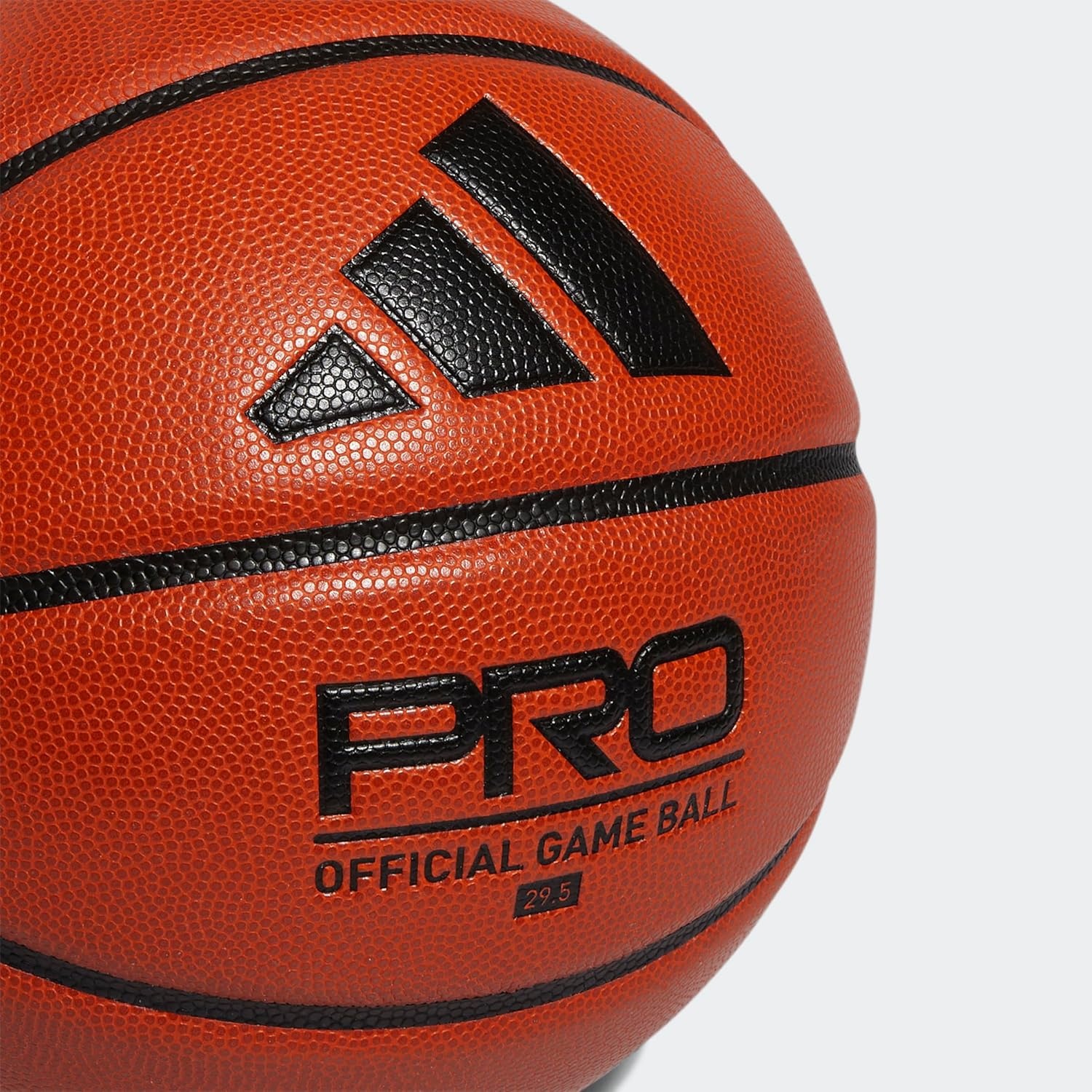 image:imageAdidas Pro 30 Official Mens Game BallBasketball NaturalBlack
