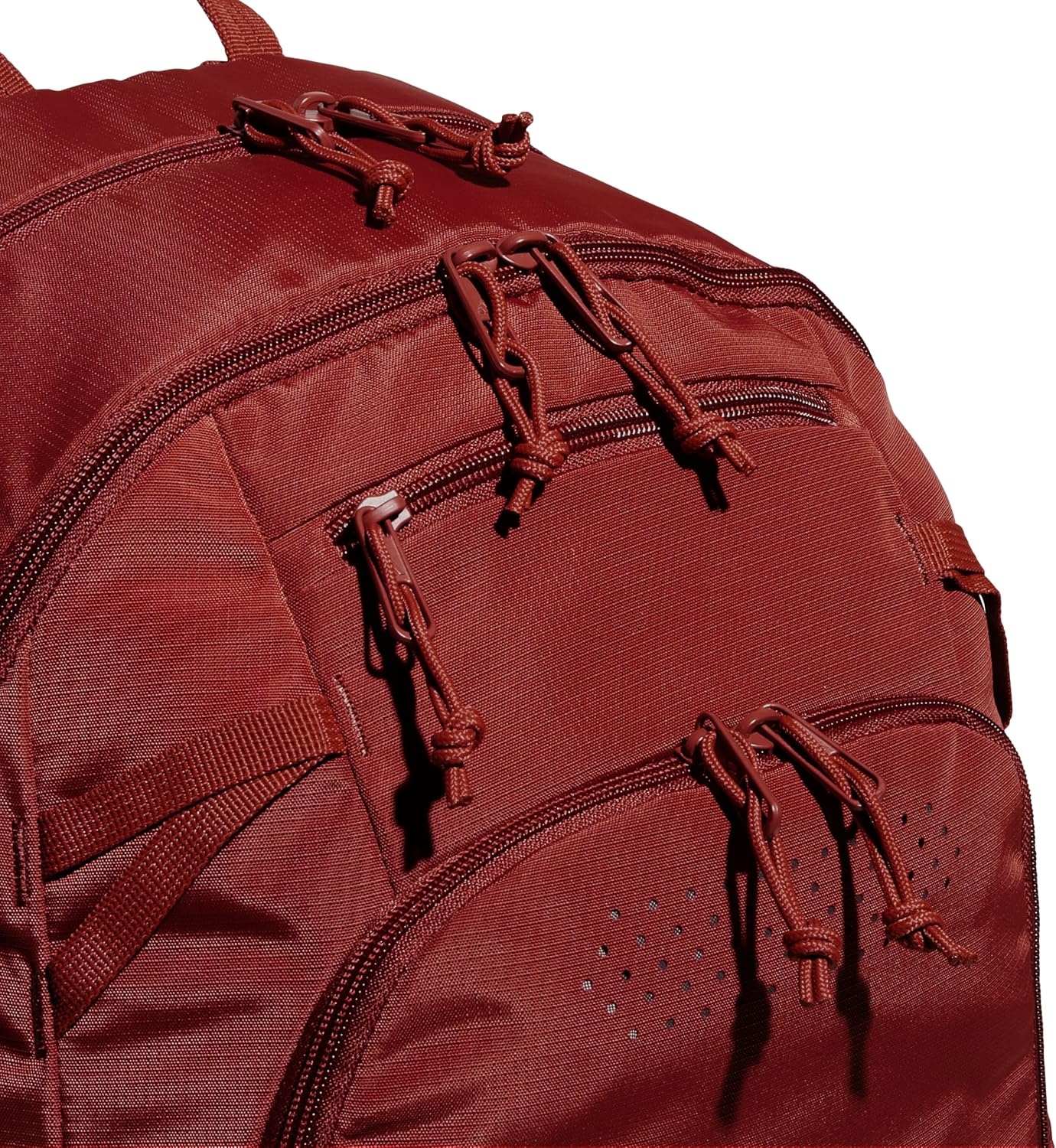 image:imageadidas Defender 5 Backpack Padded 15In Laptop Sleeve WaterBottle Pockets Airs Out Sweaty Shoes Stays Dry On Wet Floors School Gym amp Travel ReadyPreloved Ruby RedBlack