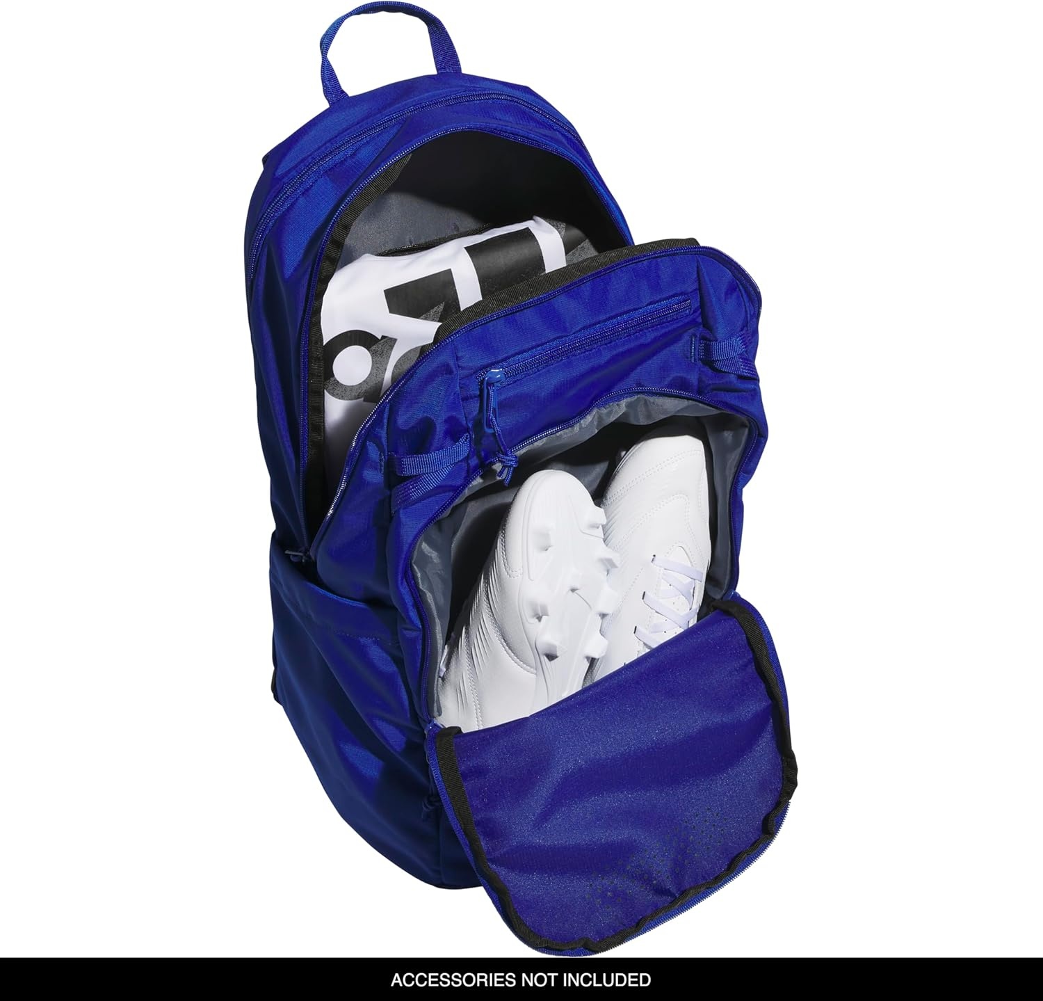 image:imageadidas Defender 5 Backpack Padded 15In Laptop Sleeve WaterBottle Pockets Airs Out Sweaty Shoes Stays Dry On Wet Floors School Gym amp Travel ReadyRoyal Blue