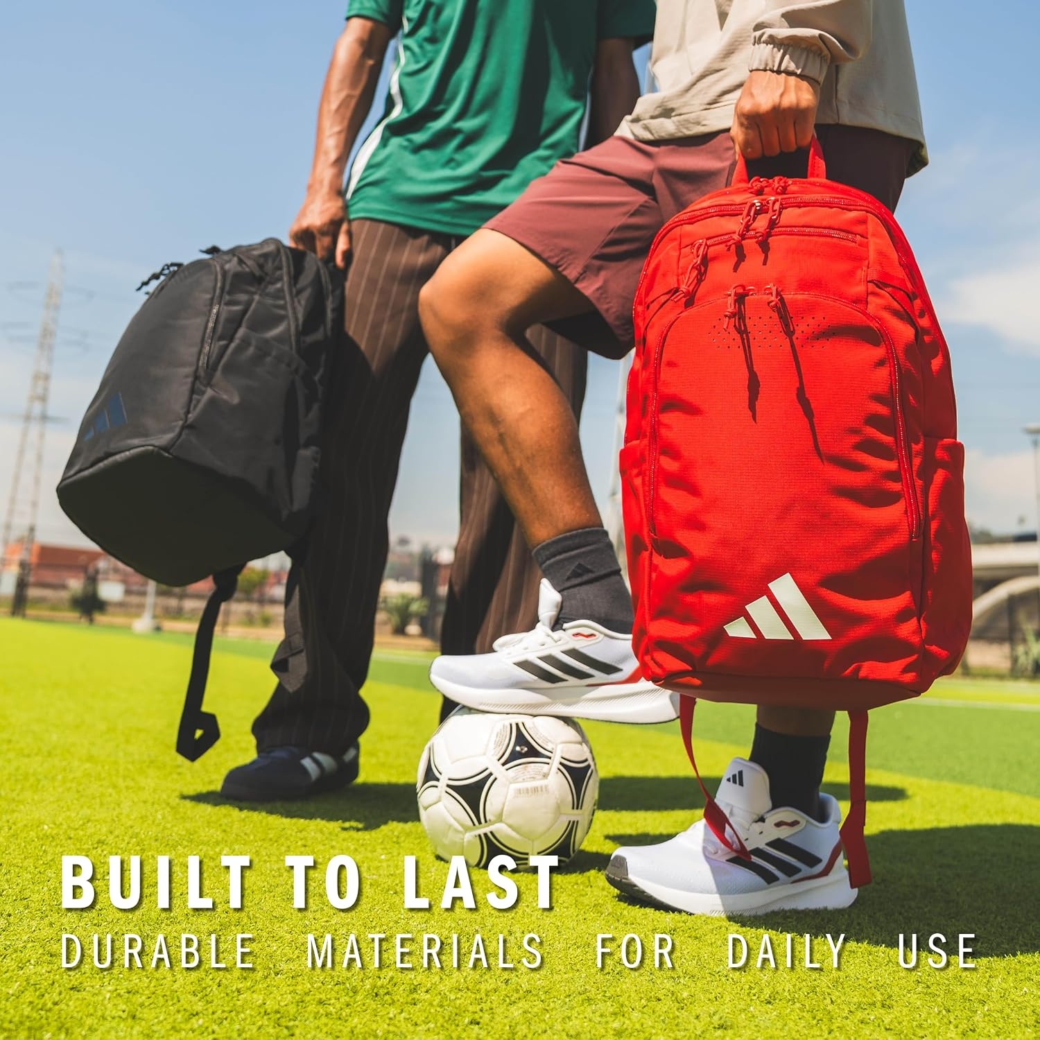 image:imageadidas Defender 5 Backpack Padded 15In Laptop Sleeve WaterBottle Pockets Airs Out Sweaty Shoes Stays Dry On Wet Floors School Gym amp Travel ReadyRoyal Blue