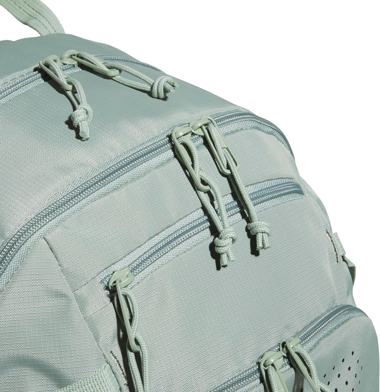 image:imageadidas Defender 5 Backpack Padded 15In Laptop Sleeve WaterBottle Pockets Airs Out Sweaty Shoes Stays Dry On Wet Floors School Gym amp Travel ReadySilver GreenWhite