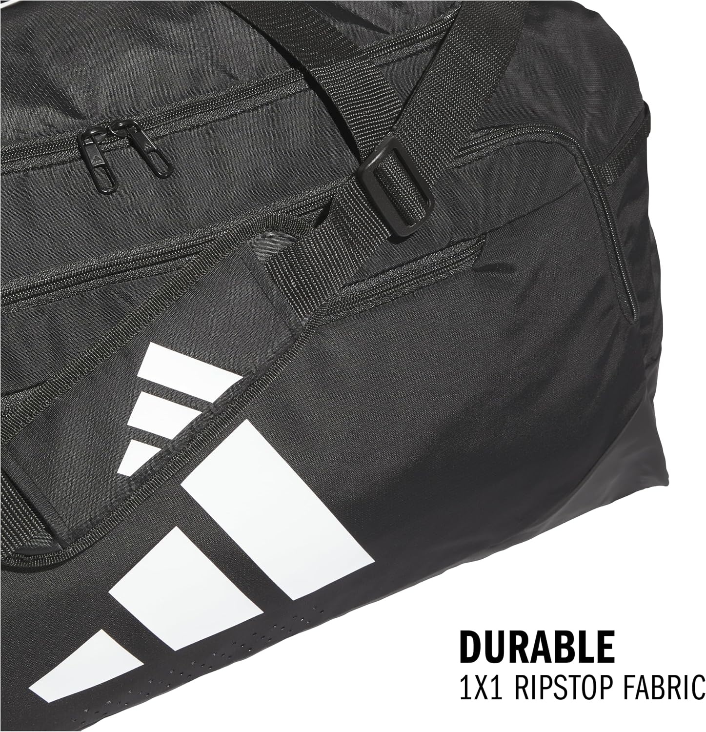 image:imageadidas Defender 5 Duffel Bag for Sports Gym and Travel Team Navy Blue 2 OSFABlackLarge 100L