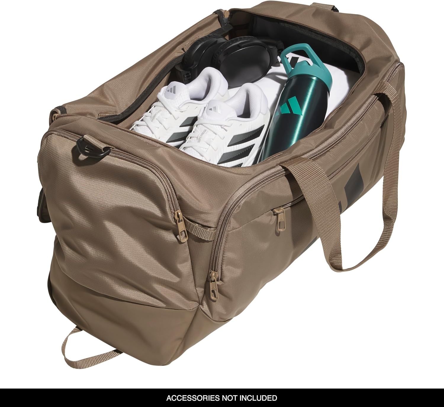 image:imageadidas Defender 5 Duffel Bag for Sports Gym and Travel Team Navy Blue 2 OSFAKhaki SixBlackMedium 59L