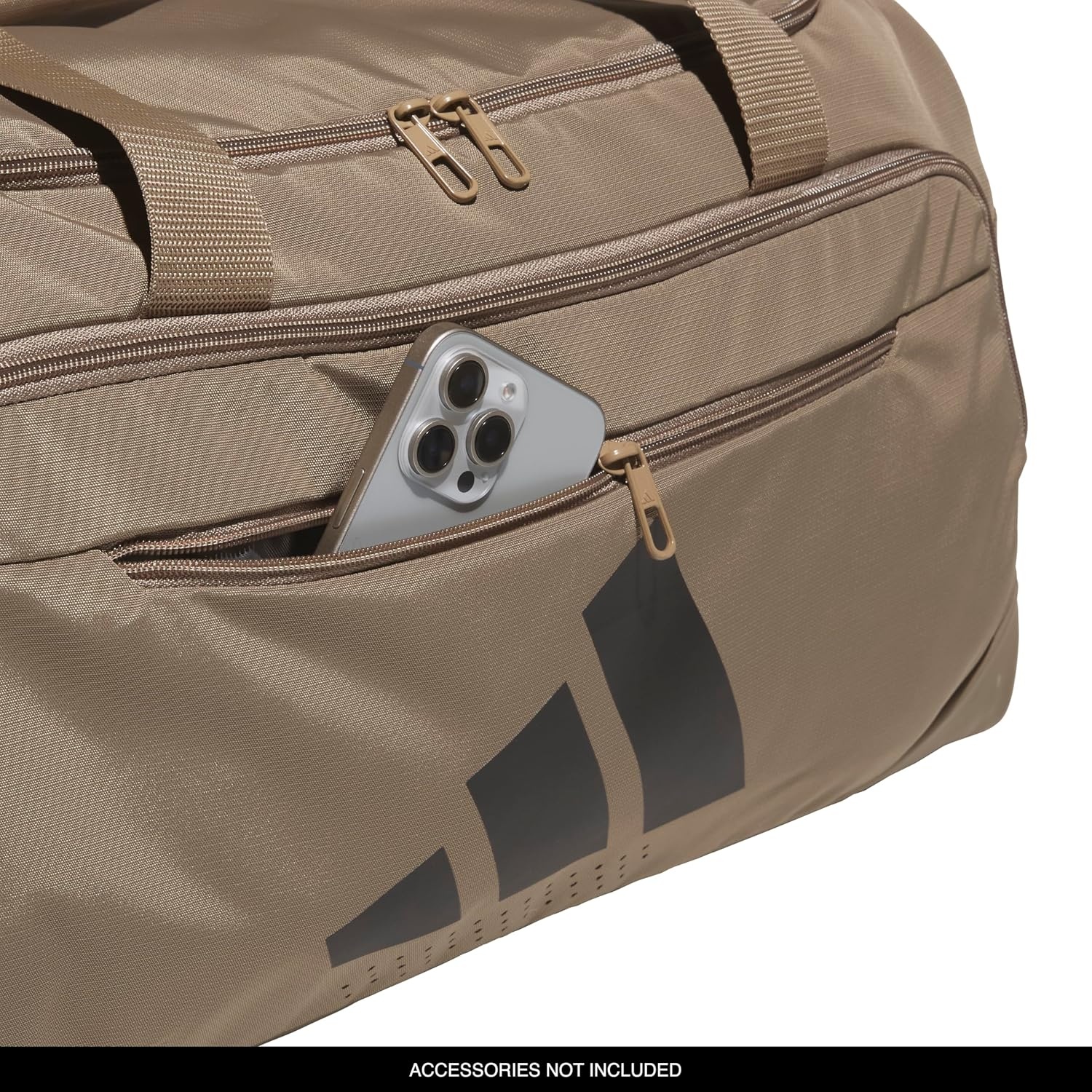 image:imageadidas Defender 5 Duffel Bag for Sports Gym and Travel Team Navy Blue 2 OSFAKhaki SixBlackMedium 59L