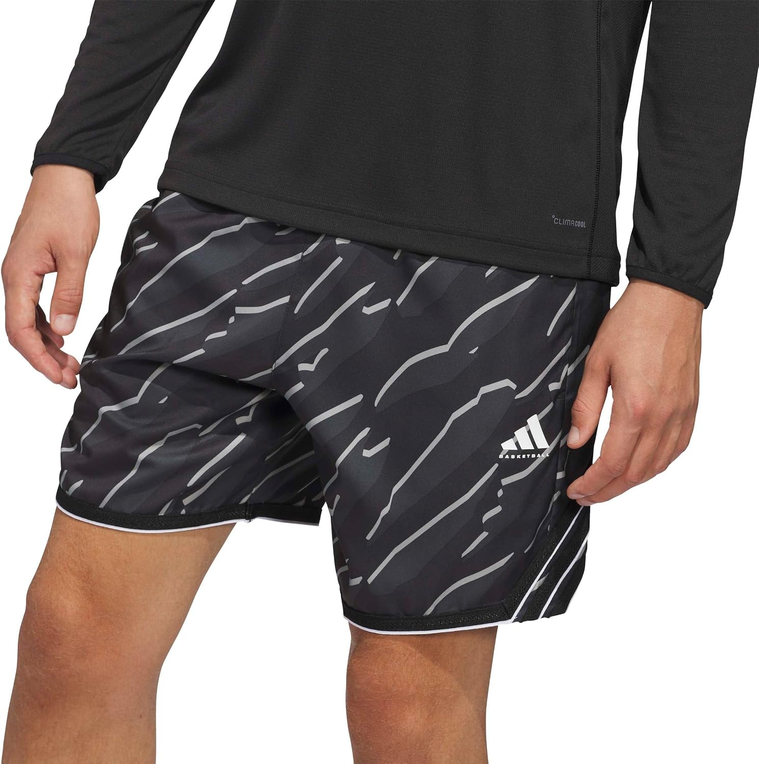 image:imageadidas Mens Crazy Lite All Over Printed ShortsBlack
