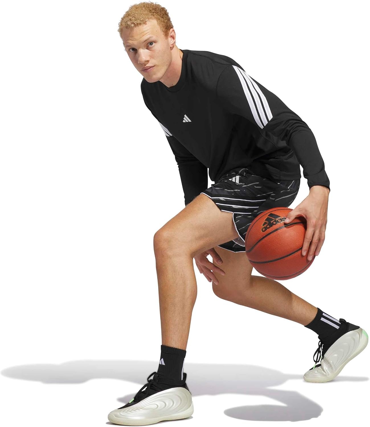 image:imageadidas Mens Crazy Lite All Over Printed ShortsBlack