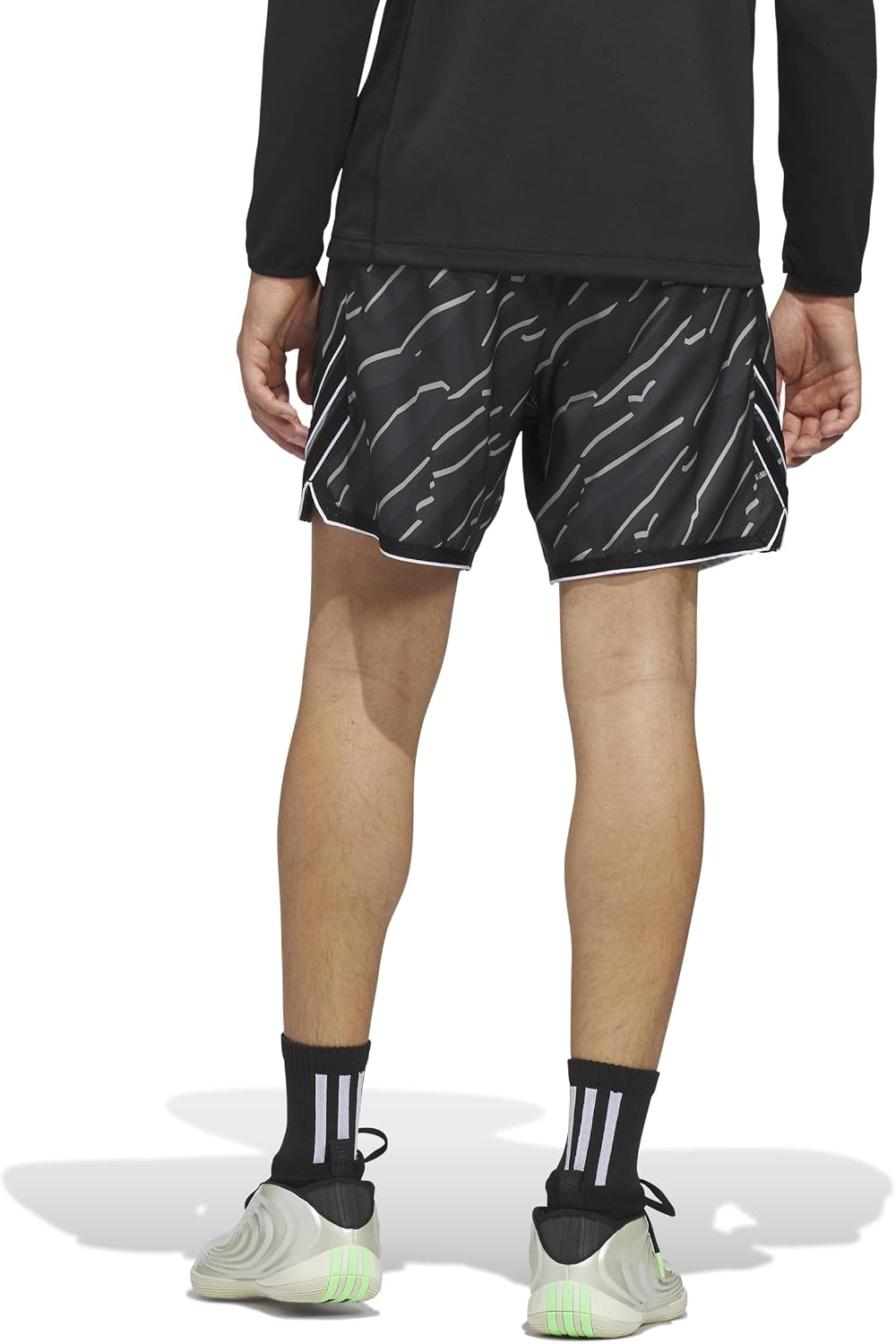 image:imageadidas Mens Crazy Lite All Over Printed ShortsBlack