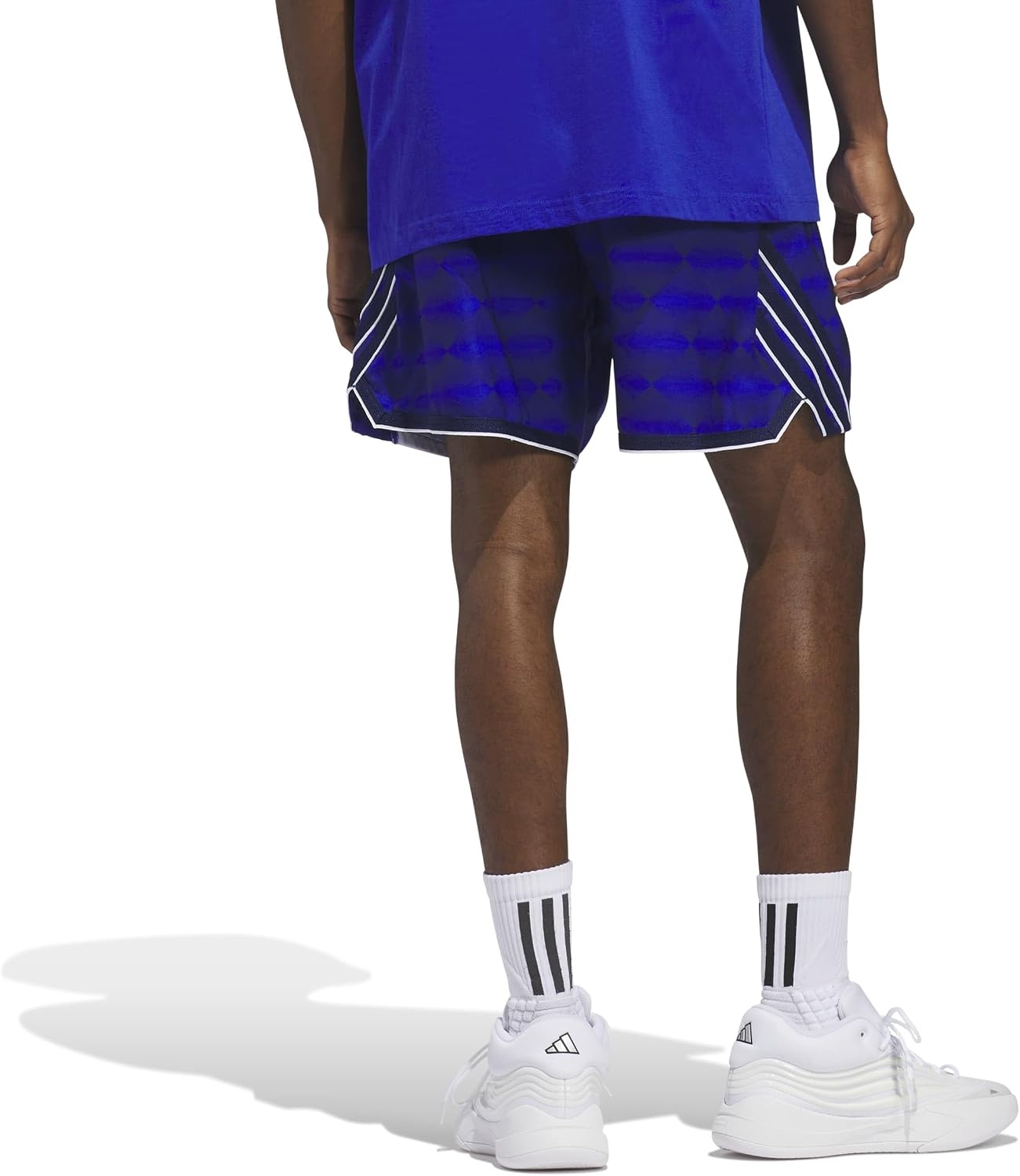 image:imageadidas Mens Crazy Lite All Over Printed ShortsBold Blue
