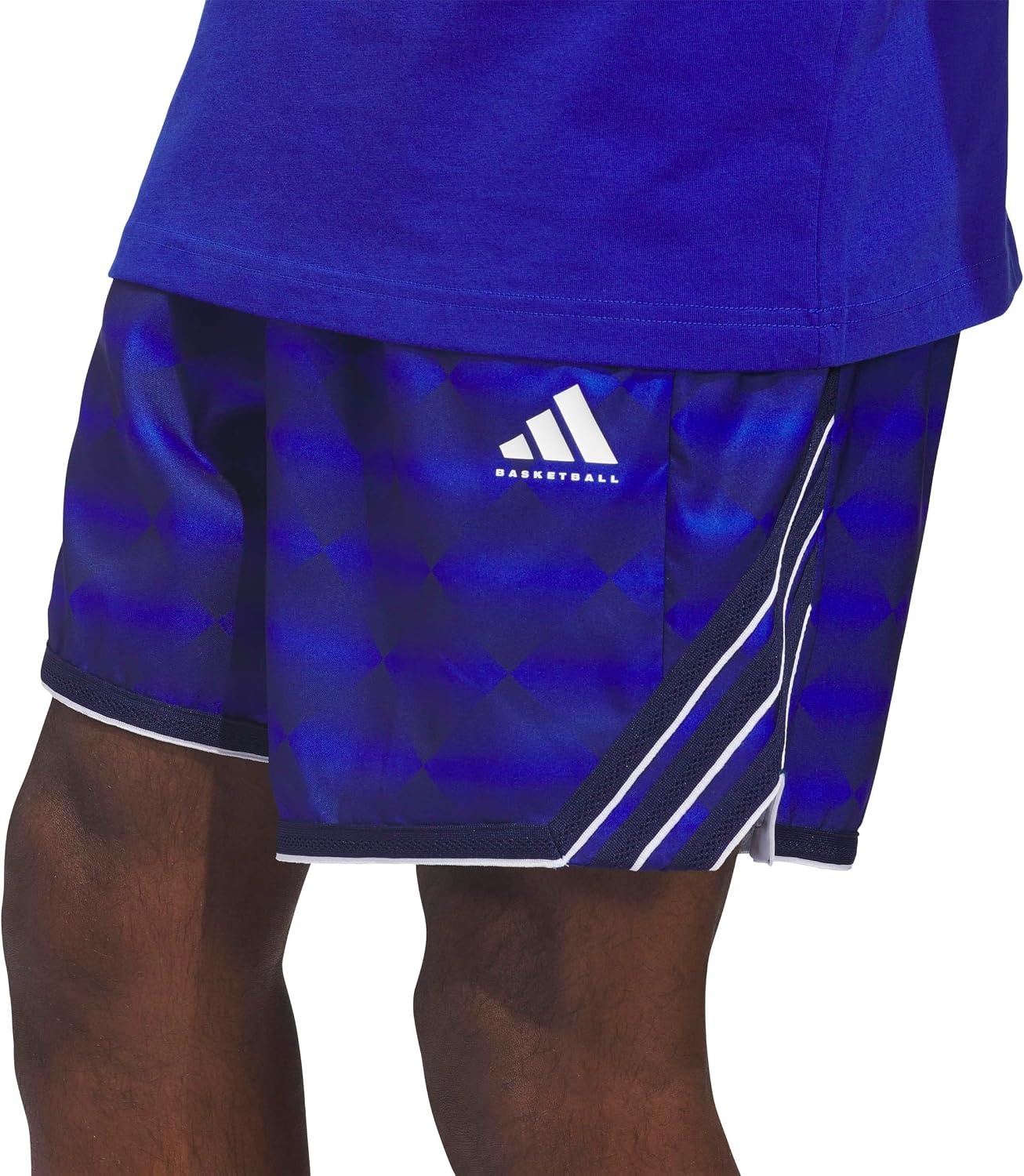 image:imageadidas Mens Crazy Lite All Over Printed ShortsBold Blue