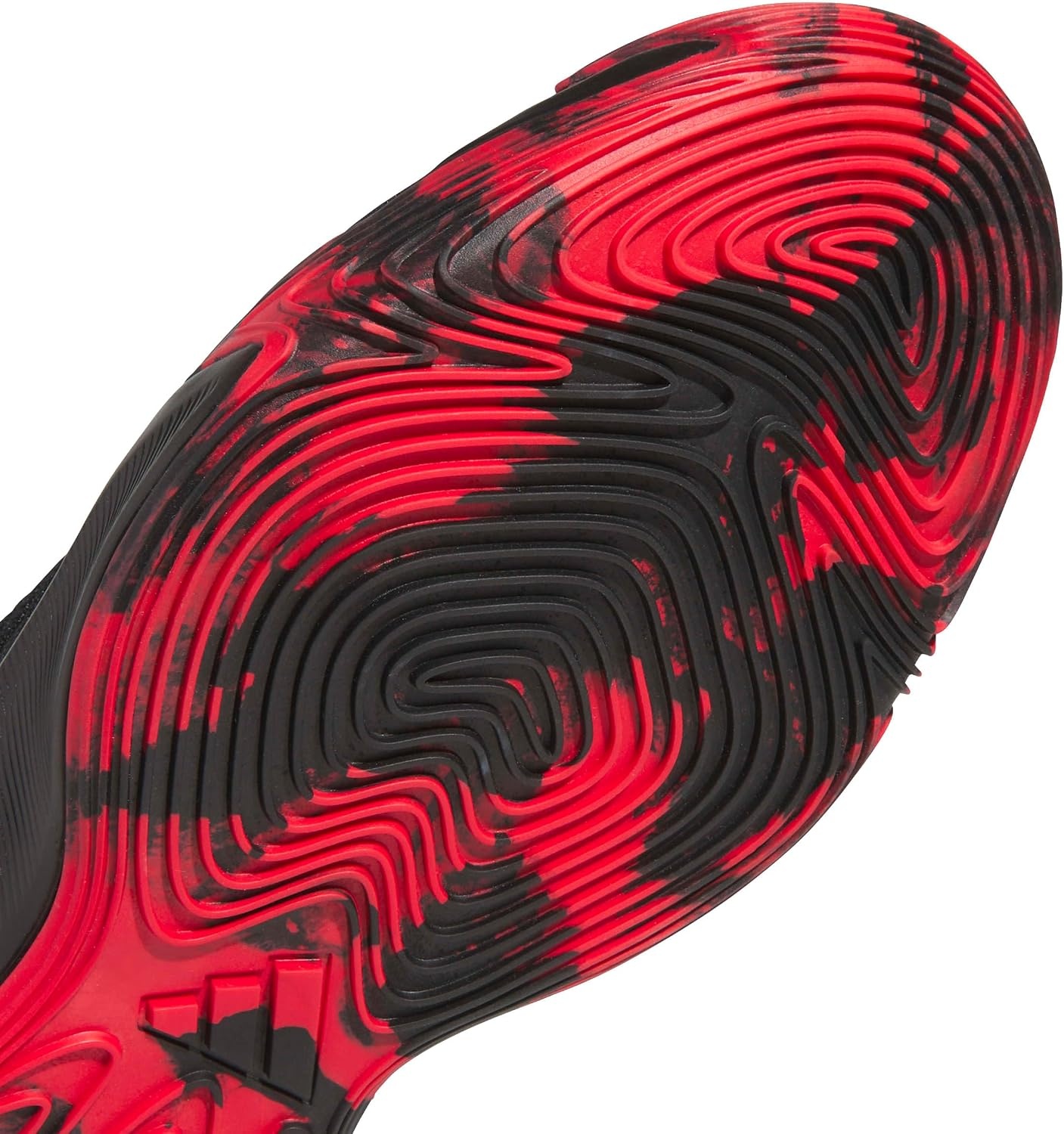 image:imageadidas Mens Initiation Basketball Sneakers Shoes RedBlackGold MetallicPure Ruby