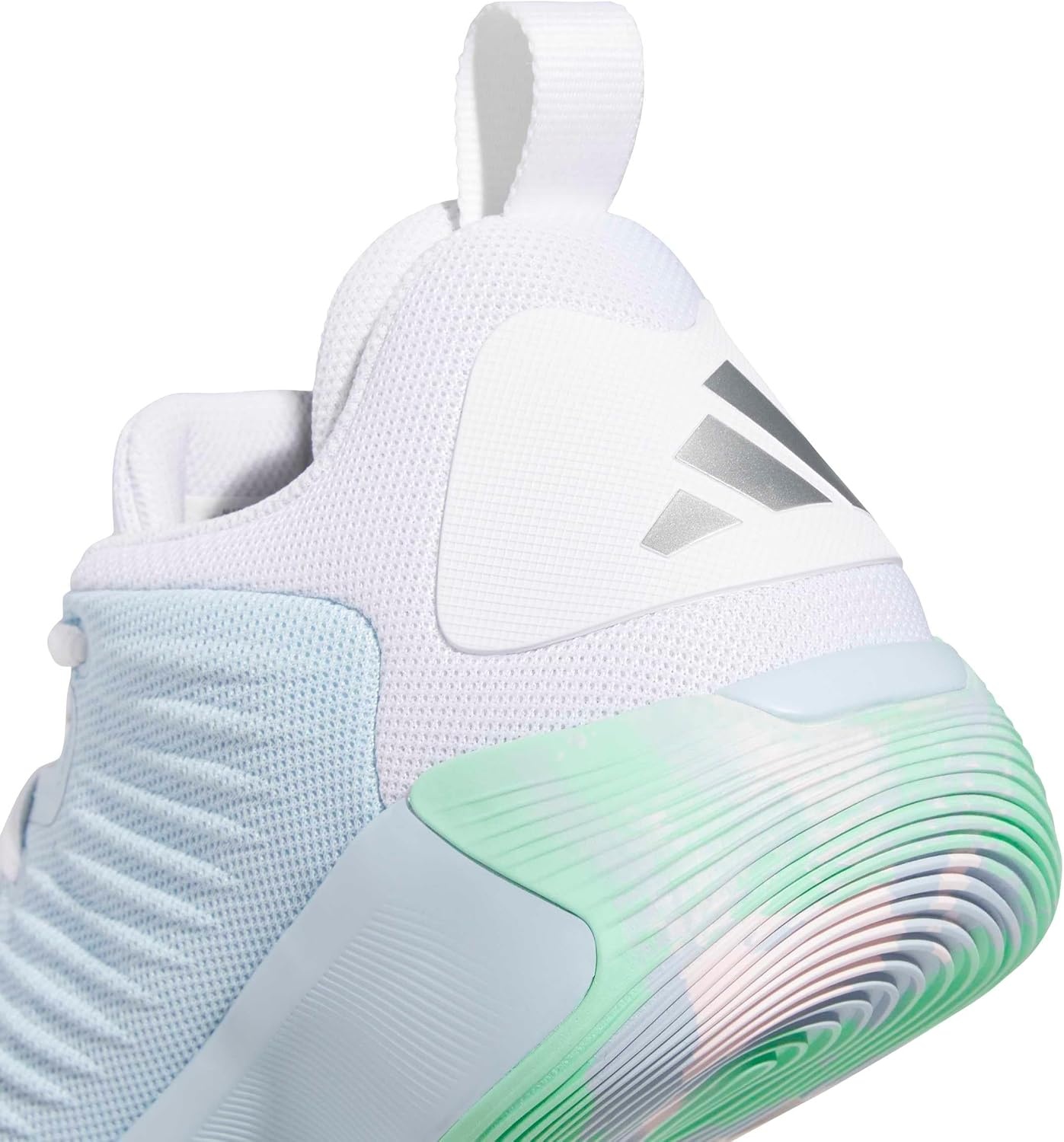 image:imageadidas Mens Initiation Basketball Sneakers Shoes RedIce BlueWhiteTech Grey Metallic