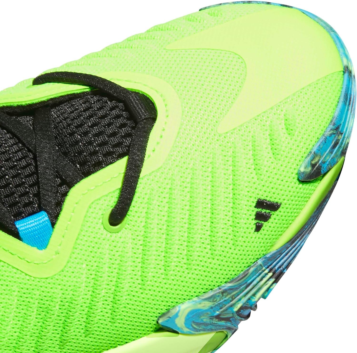 image:imageadidas Mens Initiation Basketball Sneakers Shoes RedLucid LemonBlackAquamarine