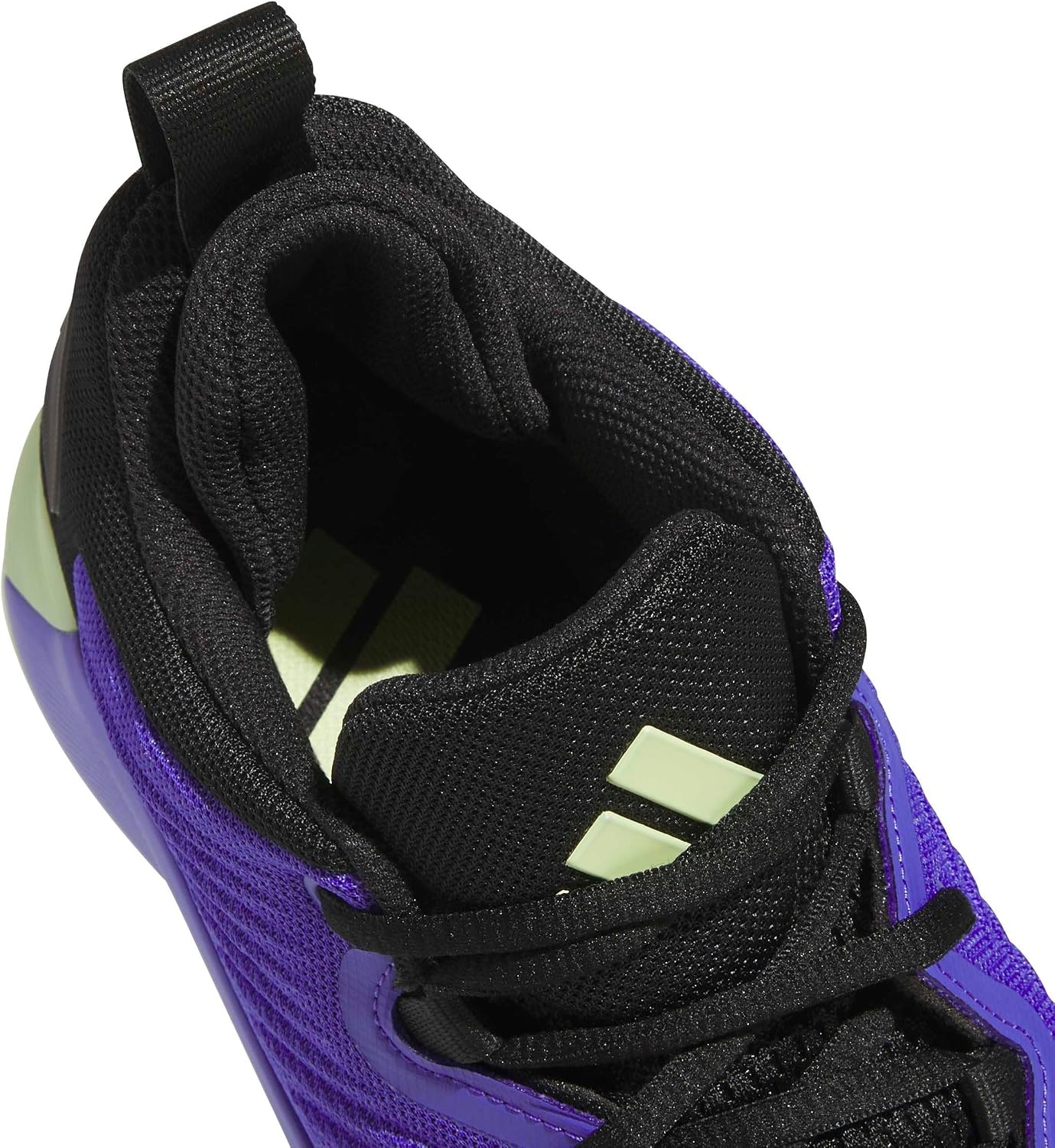 image:imageadidas Mens Initiation Basketball Sneakers Shoes RedSolar PurpleBlackSemi Frozen Lemon