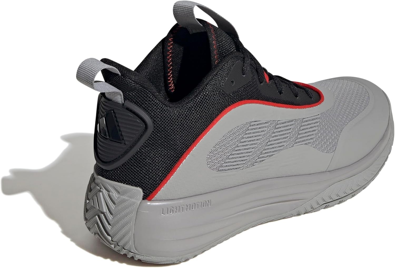 image:imageadidas Mens Own The Game 30 Basketball ShoeBlackSolid GreySolid Grey