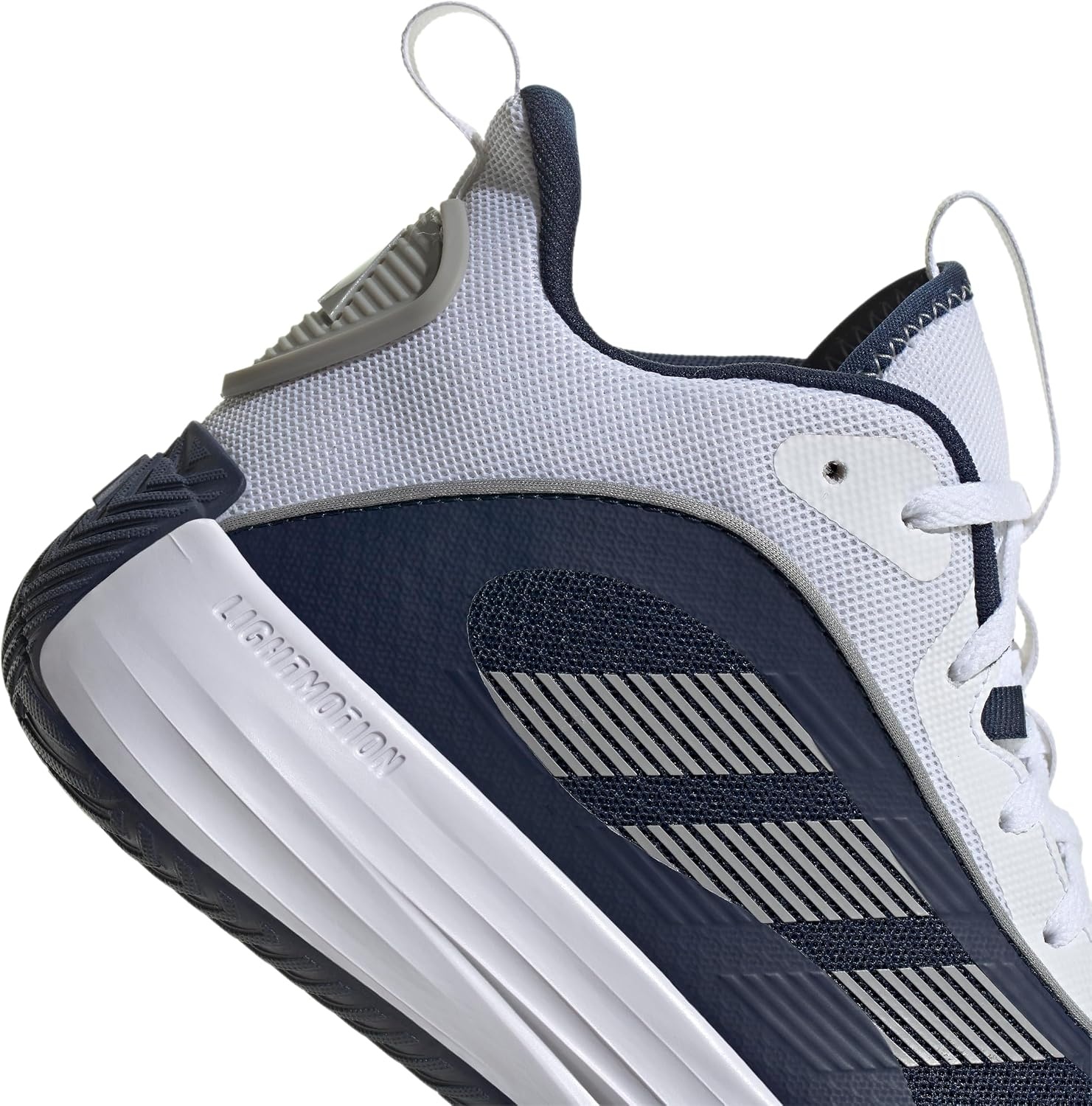 image:imageadidas Mens Own The Game 30 Basketball ShoeNight IndigoSolid GreyWhite