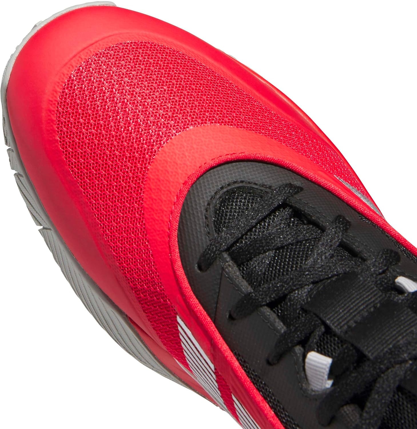 image:imageadidas Mens Own The Game 30 Basketball ShoePure RubySilver MetallicBlack