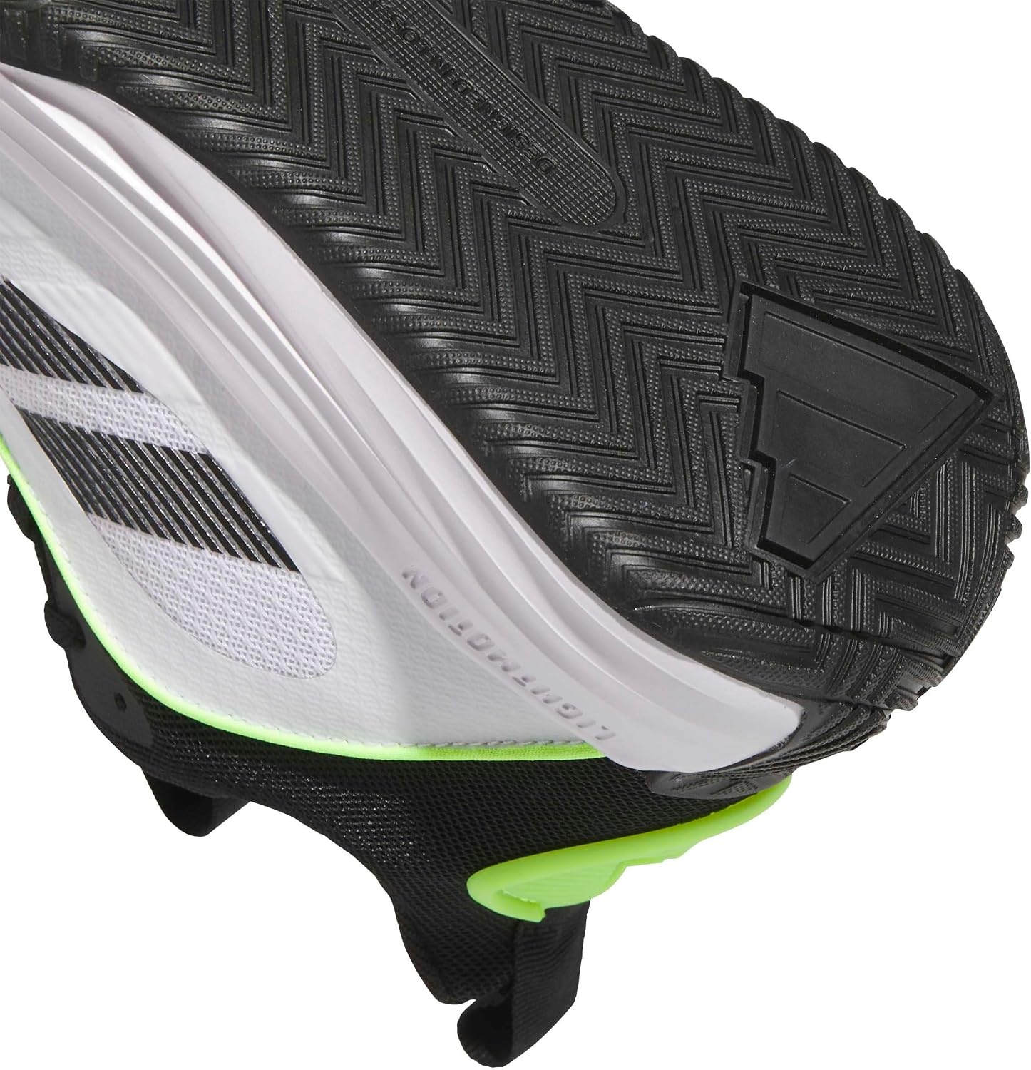 image:imageadidas Mens Own The Game 30 Basketball ShoeWhiteBlackLucid Lemon