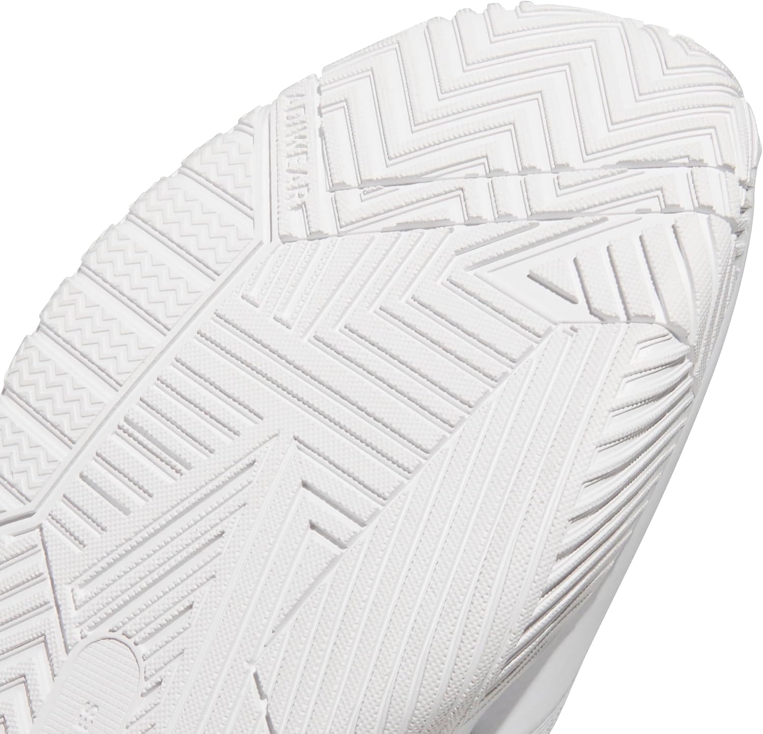image:imageadidas Mens Own The Game 30 Basketball ShoeWhiteSilver MetallicGrey