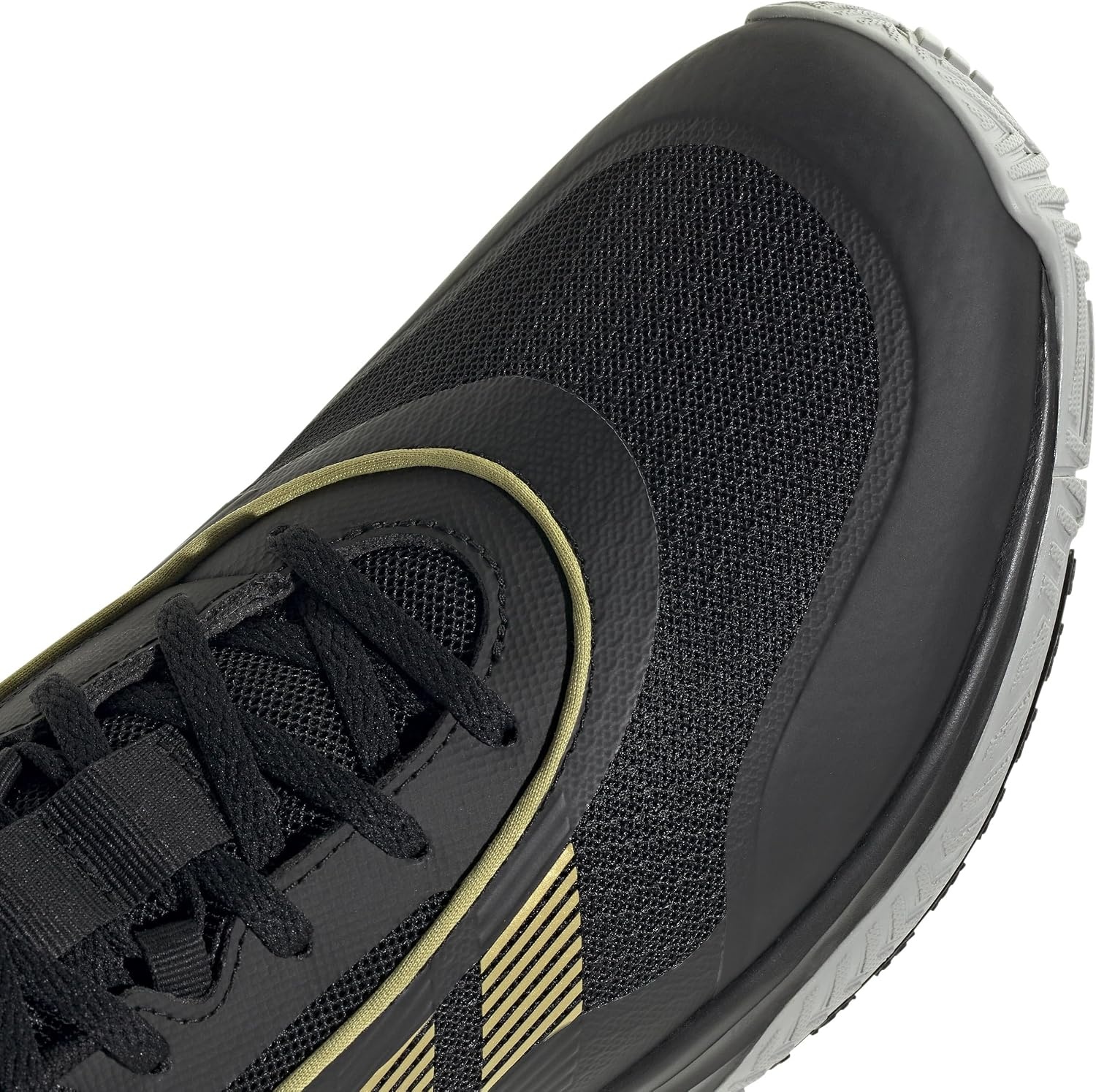 image:imageadidas Mens Own the Game 30 BasketballBlackGold MetallicSolid Grey
