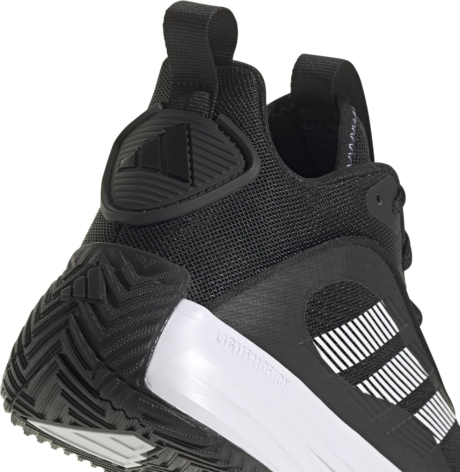 image:imageadidas Mens Own the Game 30 BasketballBlackWhiteWhite