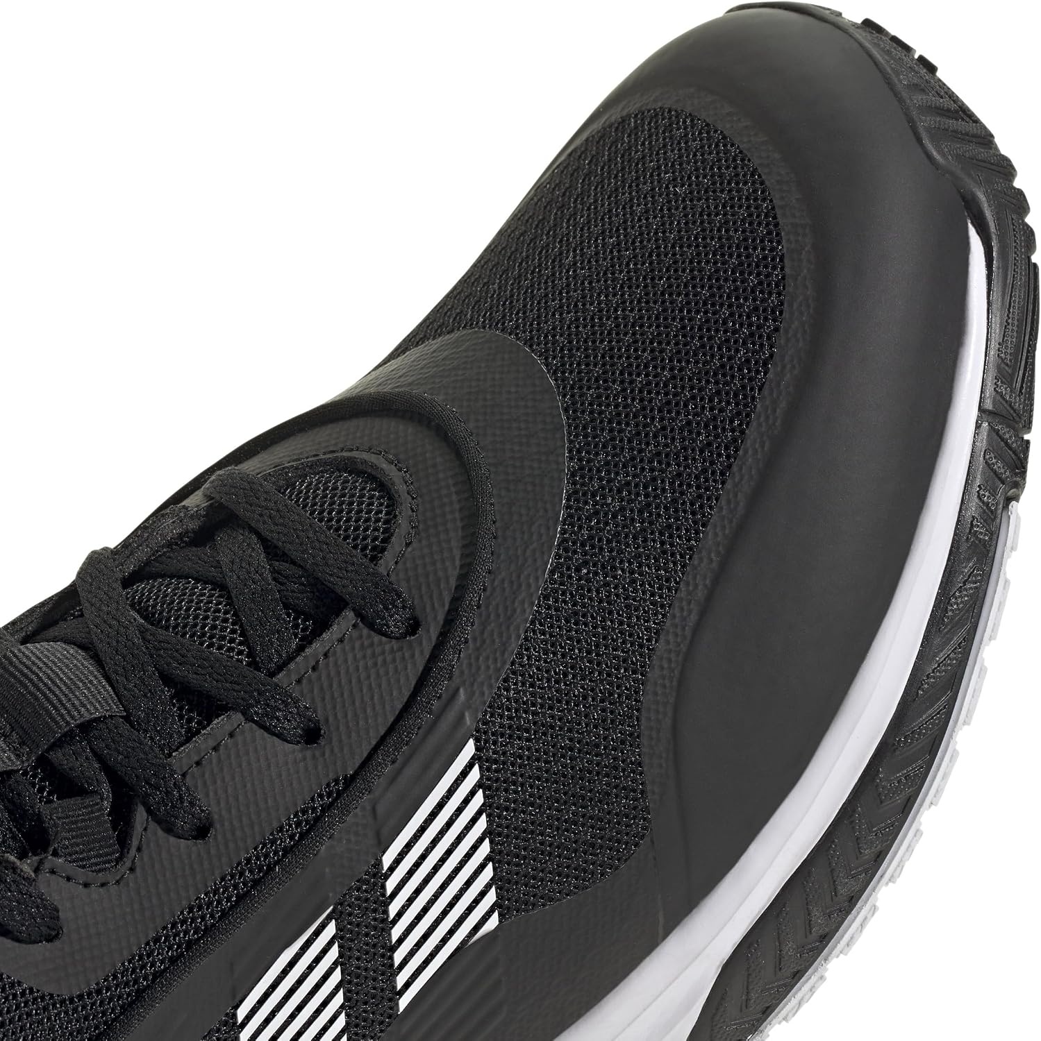 image:imageadidas Mens Own the Game 30 BasketballBlackWhiteWhite