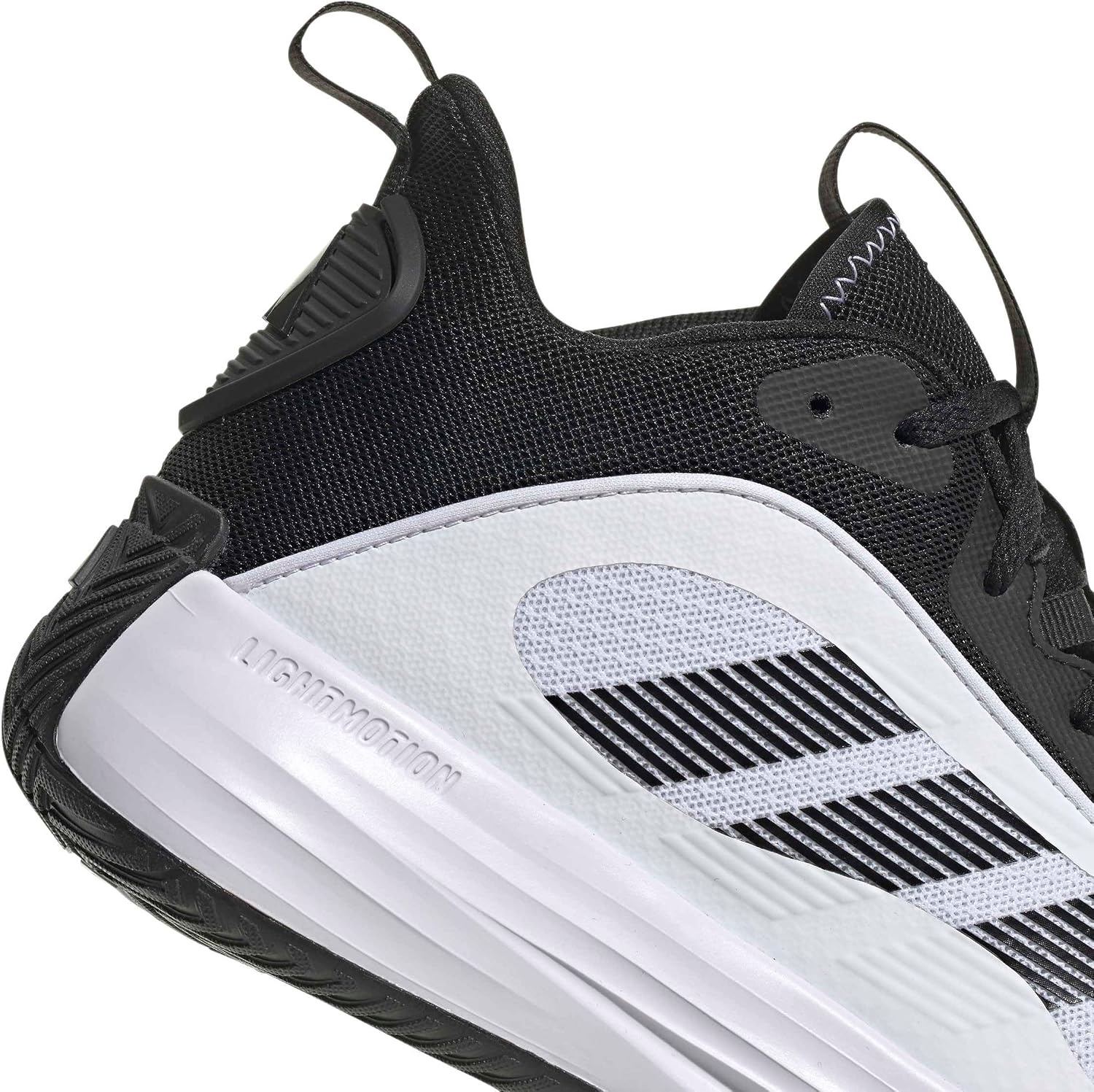 image:imageadidas Mens Own the Game 30 BasketballWhiteBlackBlack