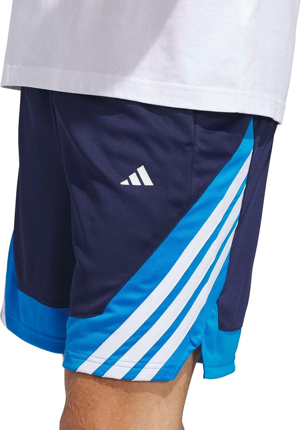 image:imageadidas Mens Pro Motion Basketball ShortsTeam Navy BlueWhite