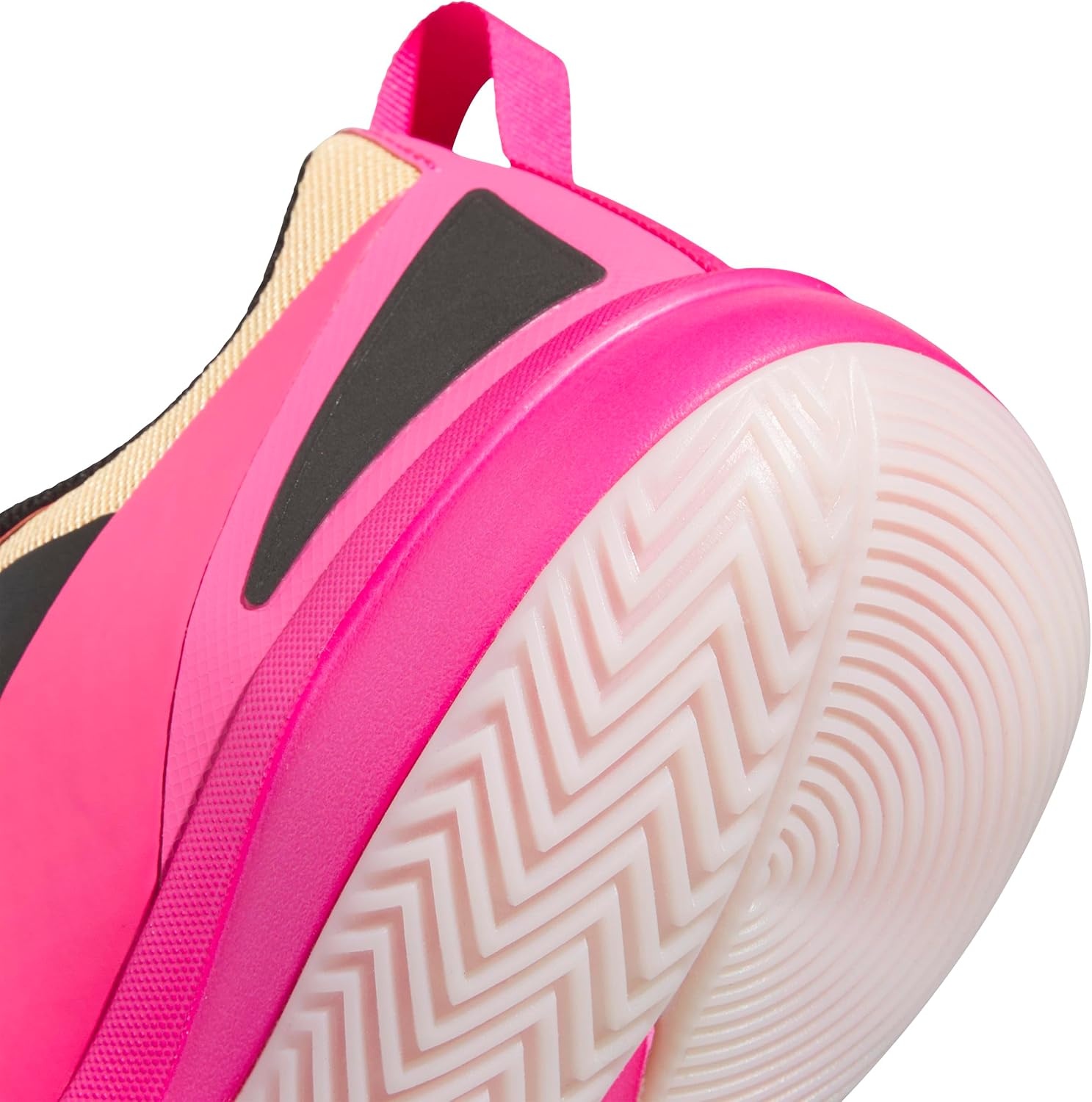 image:imageadidas Mens Subzone Basketball ShoesHazy OrangeBlackShock Pink