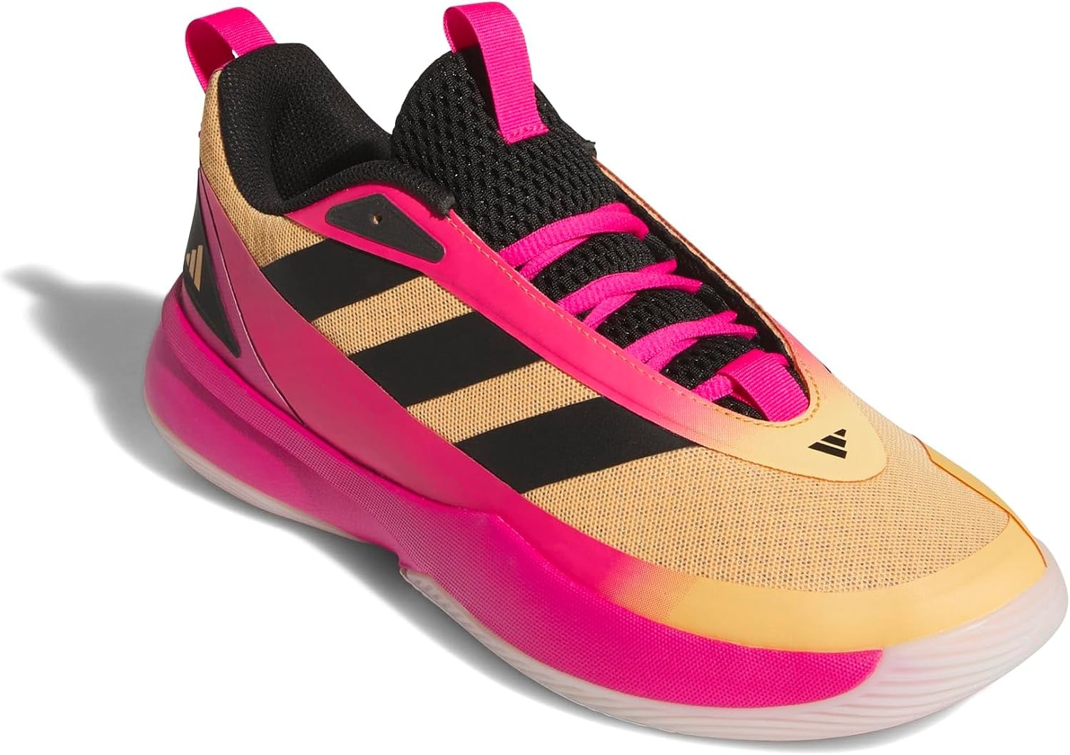 image:imageadidas Mens Subzone Basketball ShoesHazy OrangeBlackShock Pink