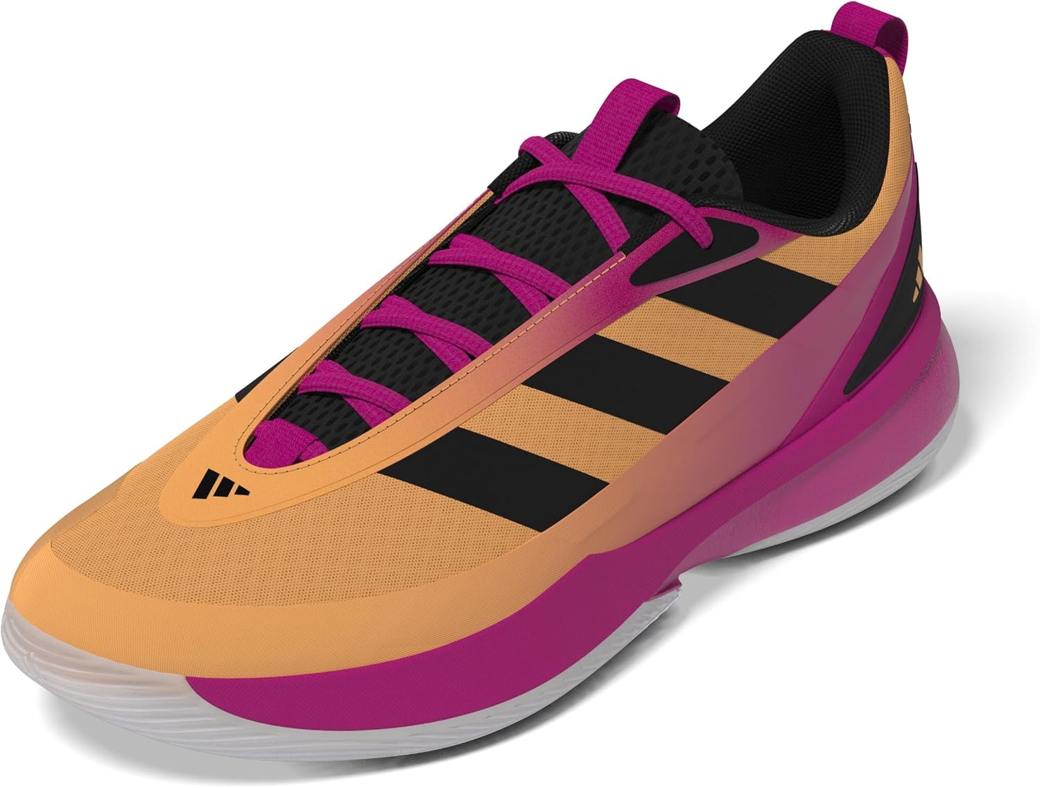 image:imageadidas Mens Subzone Basketball ShoesHazy OrangeBlackShock Pink