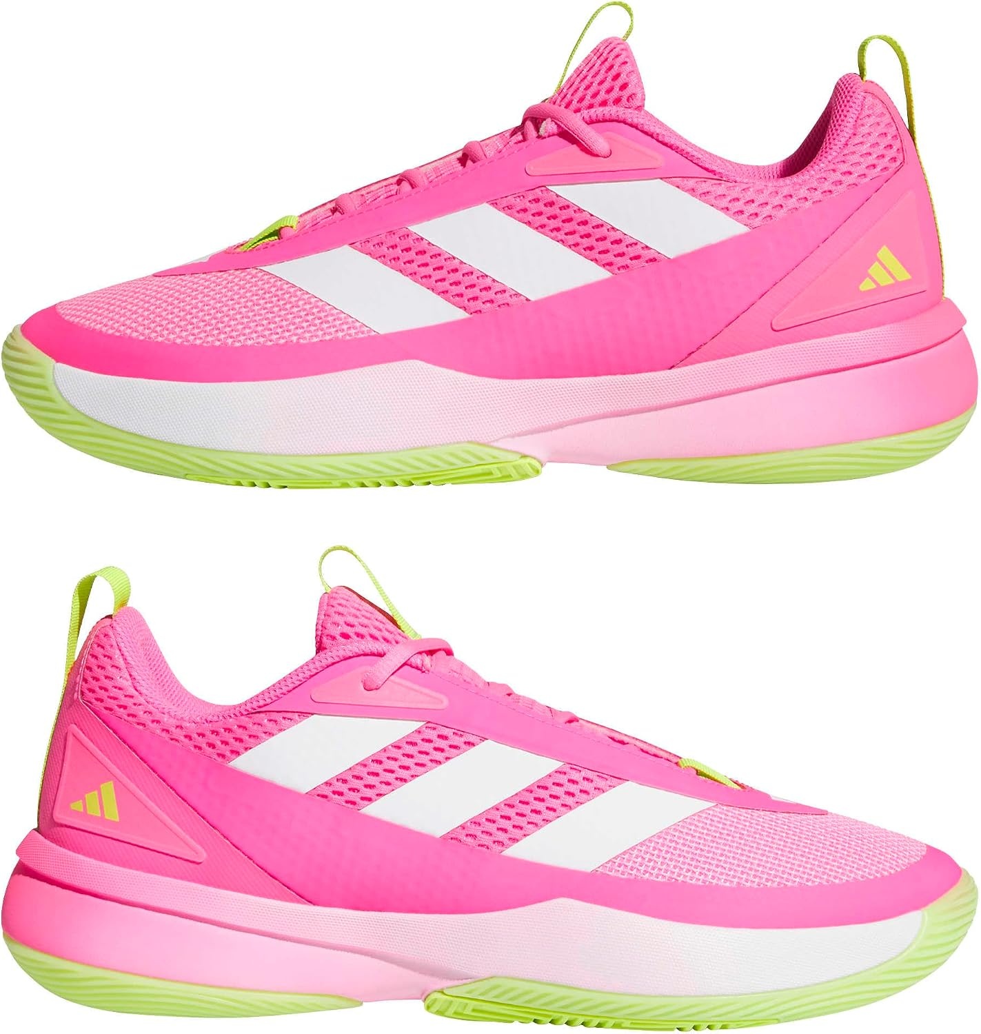 image:imageadidas Mens Subzone Basketball ShoesLucid PinkWhiteSolar Slime