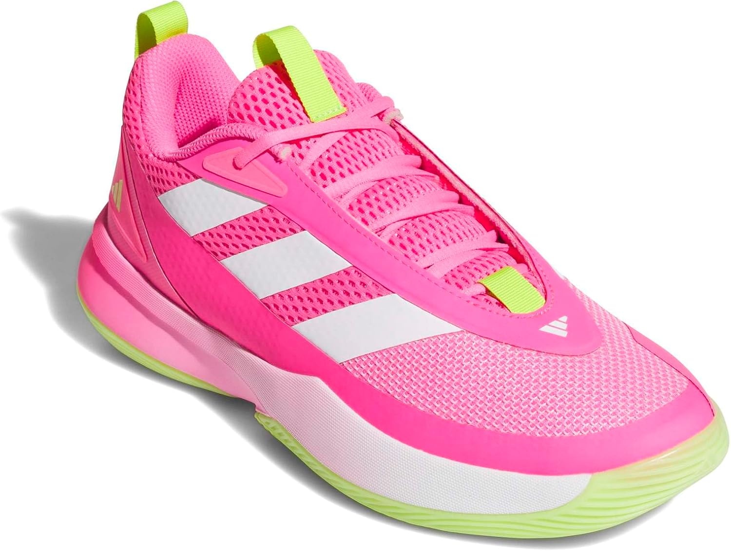 image:imageadidas Mens Subzone Basketball ShoesLucid PinkWhiteSolar Slime
