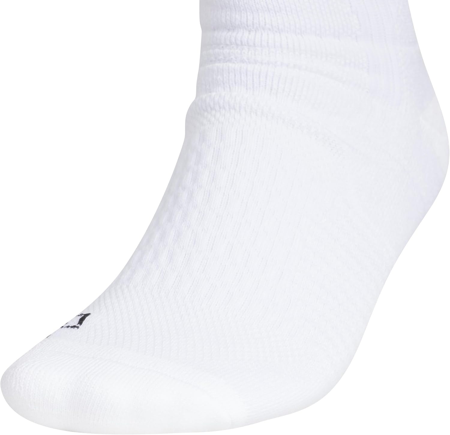 image:imageadidas Select Basketball Socks 1 Pair Unisex 1Pack Cushioned Impact Zones 360Ankle Protection BlisterReducing Build Game amp Practice ReadyWhiteBlack2Crew