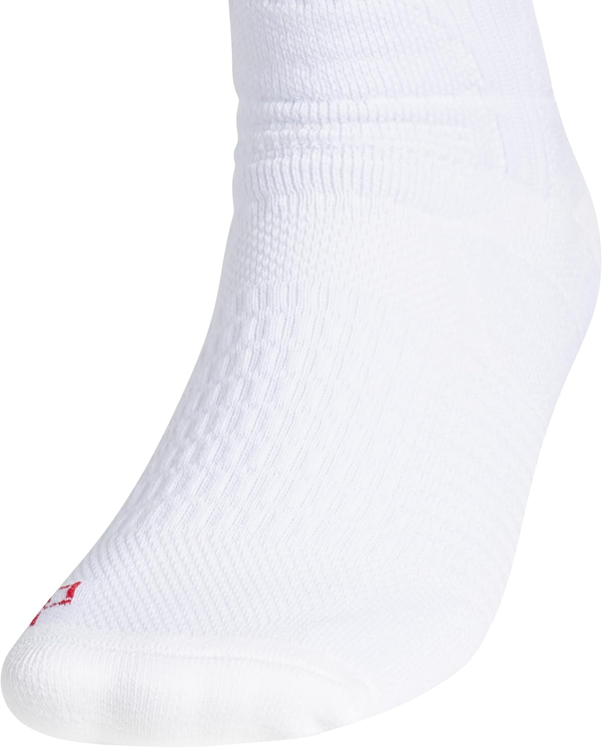 image:imageadidas Select Basketball Socks 1 Pair Unisex 1Pack Cushioned Impact Zones 360Ankle Protection BlisterReducing Build Game amp Practice ReadyWhiteTeam Power Red 22Crew