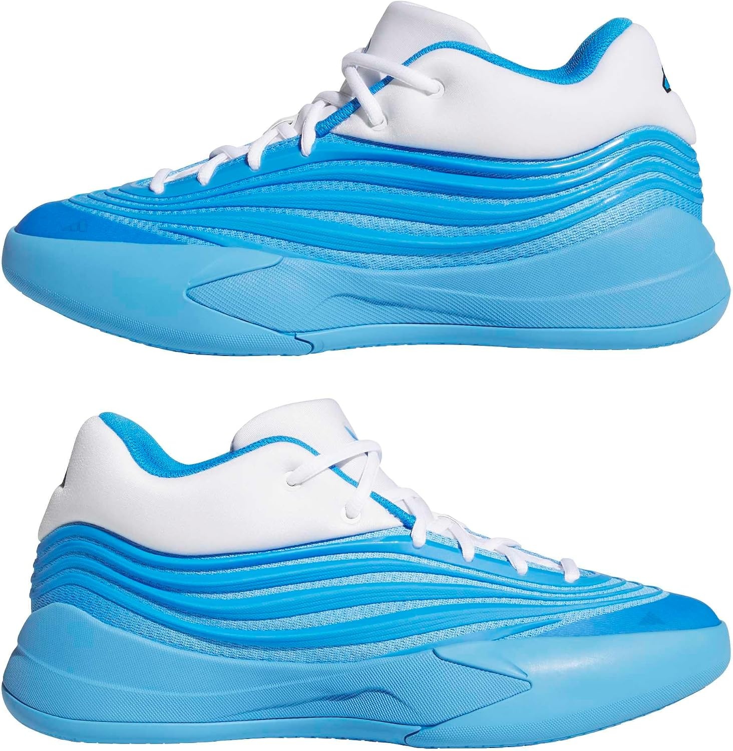 image:imageadidas UnisexAdult Dame X Basketball ShoeBlue BurstWhiteLucid Ray Blue