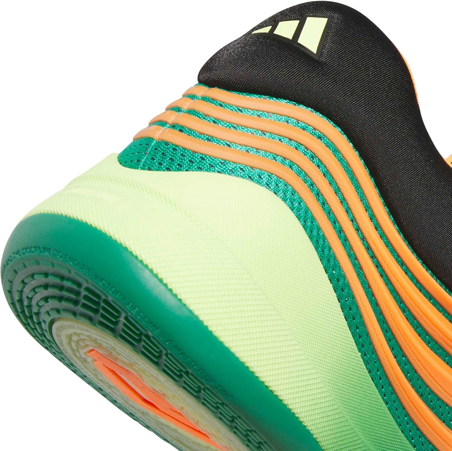 image:imageadidas UnisexAdult Dame X Basketball ShoeCourt GreenLucid OrangeFrozen Lemon