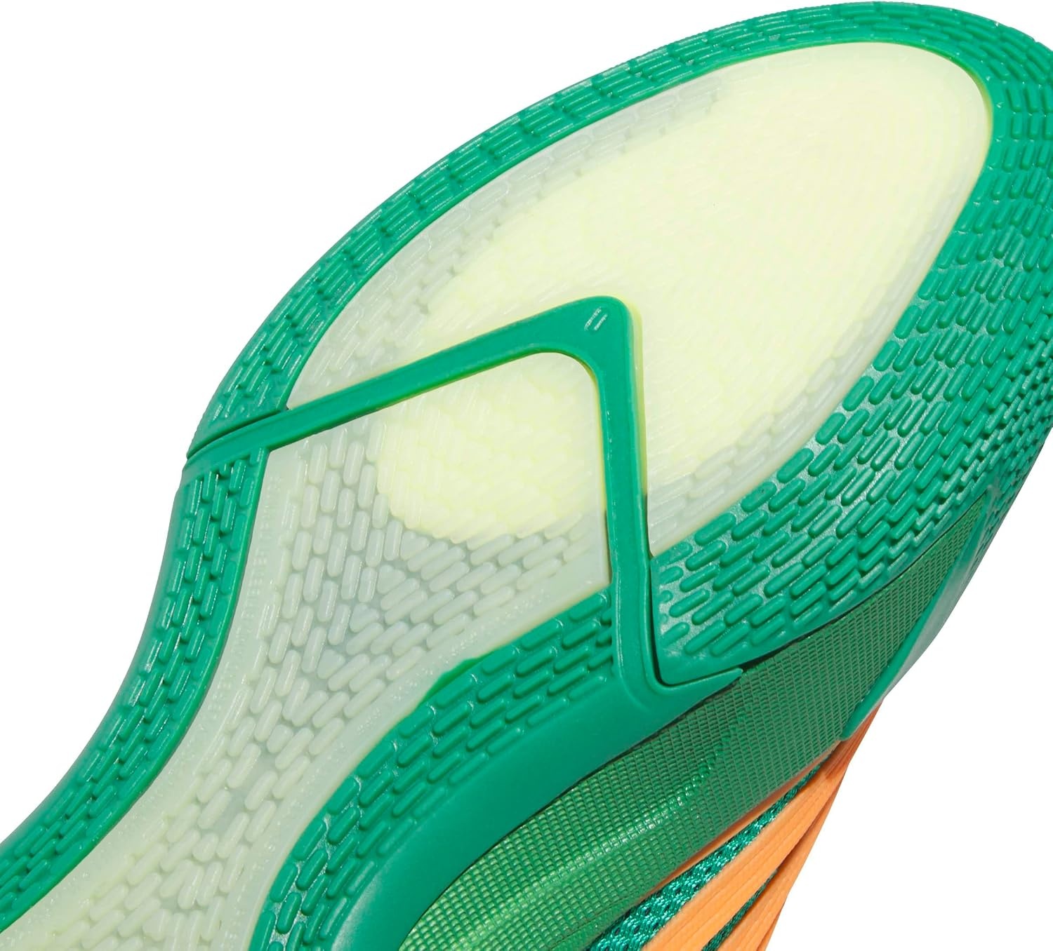 image:imageadidas UnisexAdult Dame X Basketball ShoeCourt GreenLucid OrangeFrozen Lemon