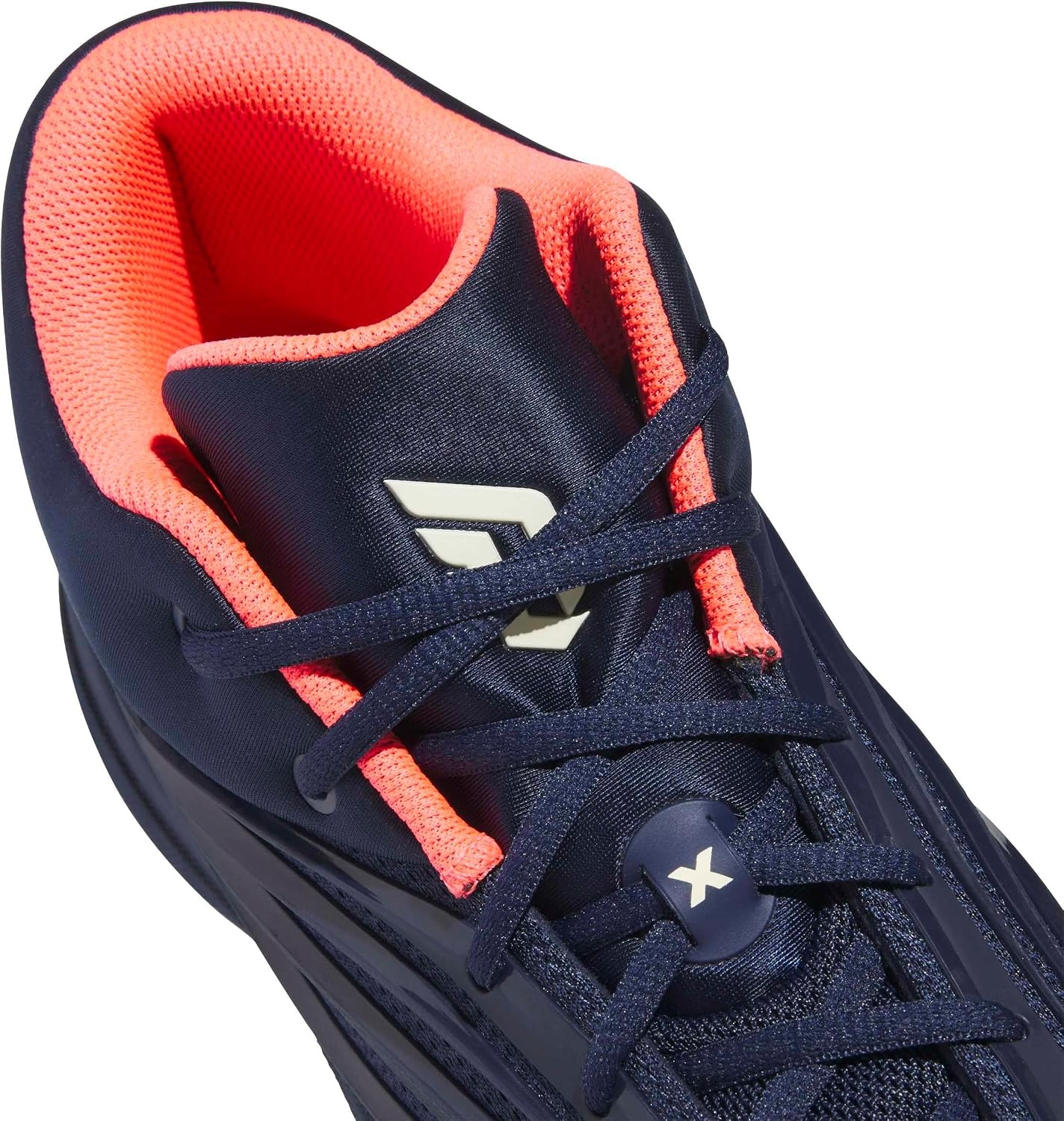image:imageadidas UnisexAdult Dame X Basketball ShoeNight IndigoWarm VanillaSolar Turbo
