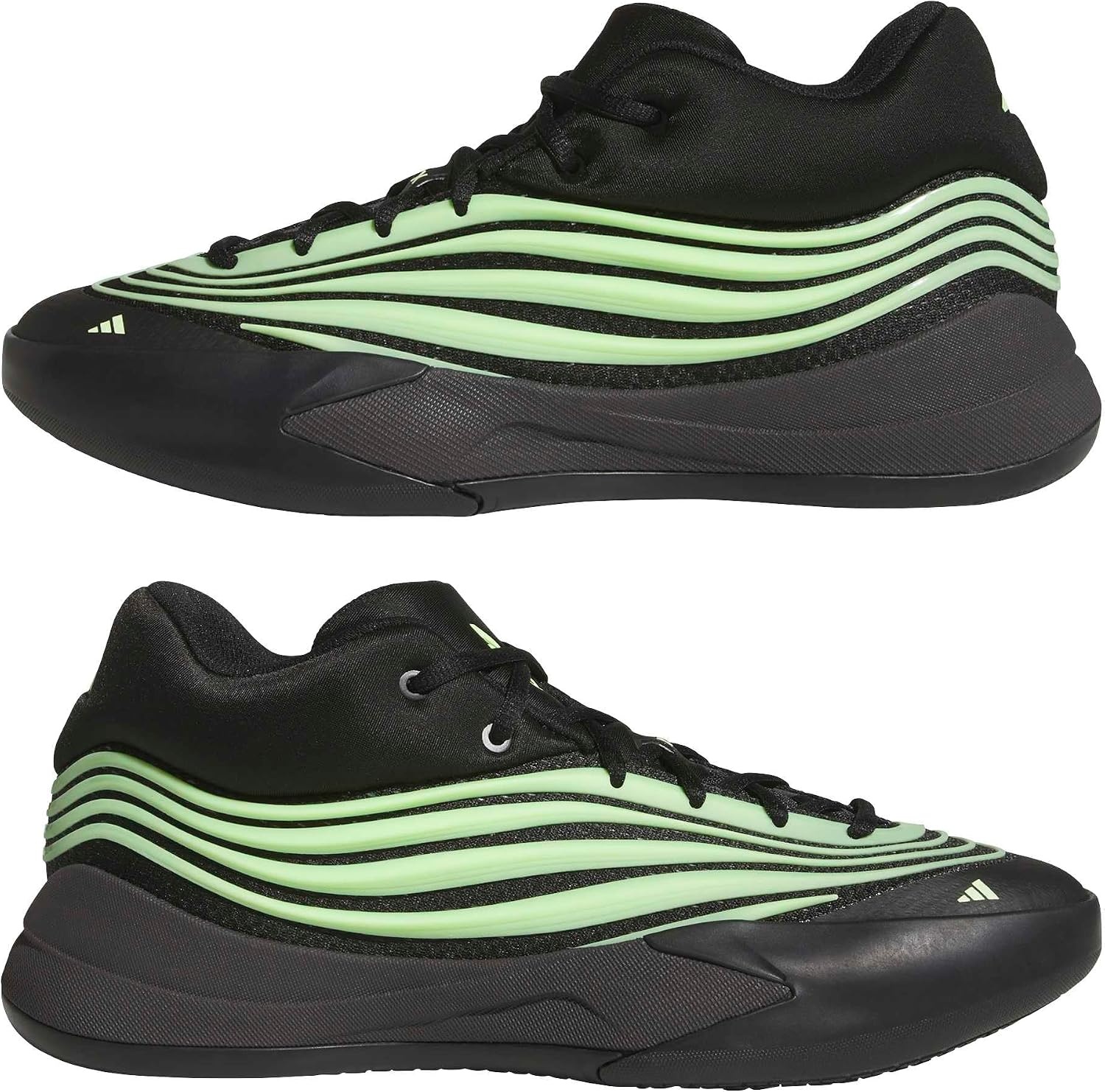 image:imageadidas UnisexAdult Dame X Basketball ShoeUtility BlackGreen SparkBlack