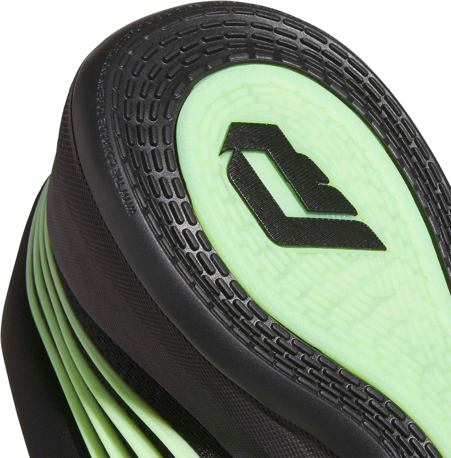 image:imageadidas UnisexAdult Dame X Basketball ShoeUtility BlackGreen SparkBlack