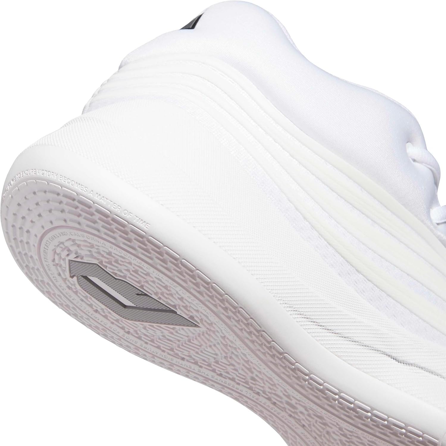 image:imageadidas UnisexAdult Dame X Basketball ShoeWhiteZero MetallicSilver Metallic