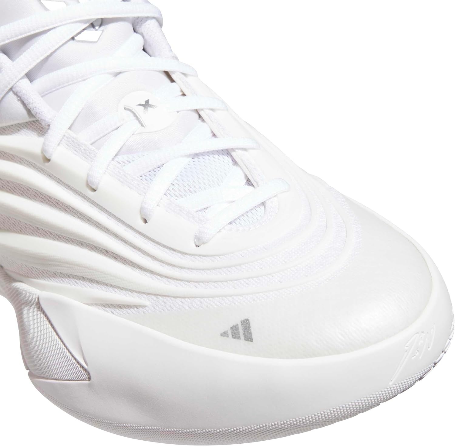 image:imageadidas UnisexAdult Dame X Basketball ShoeWhiteZero MetallicSilver Metallic