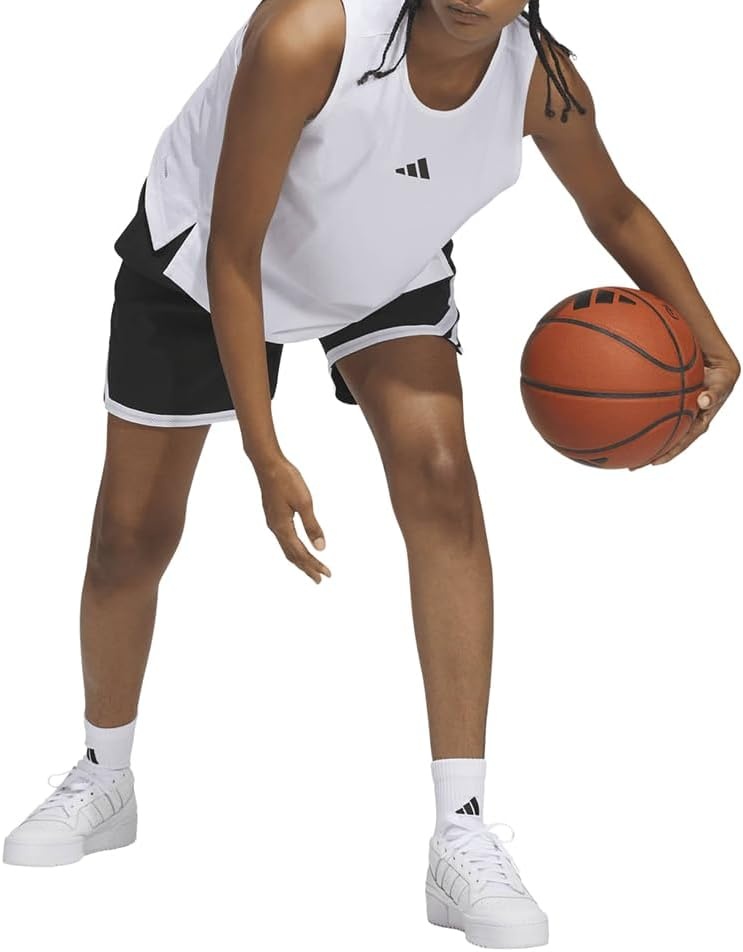 image:imageadidas Womens Crazy Lite Shorts Basketball Casual Bottoms Casual BlackBlack