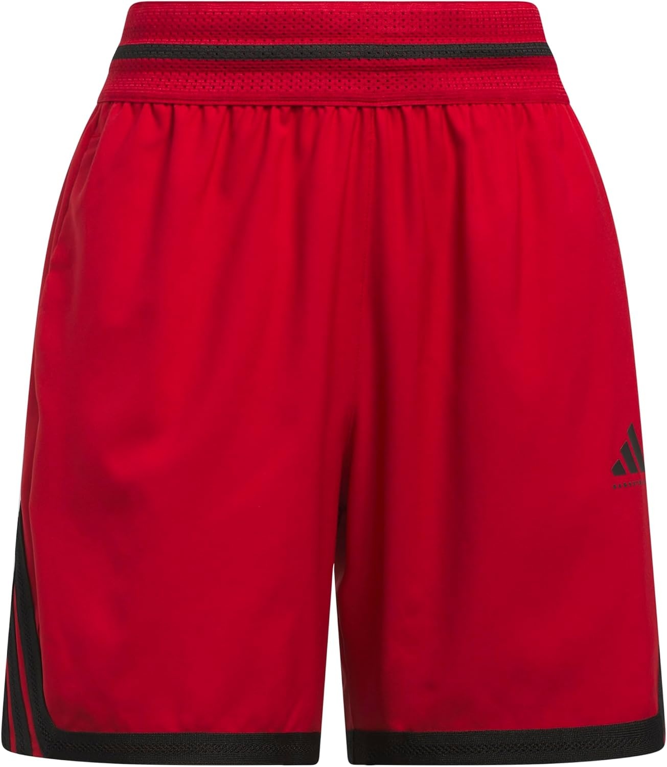 image:imageadidas Womens Crazy Lite Shorts Basketball Casual Bottoms Casual BlackTeam Power RedBlack
