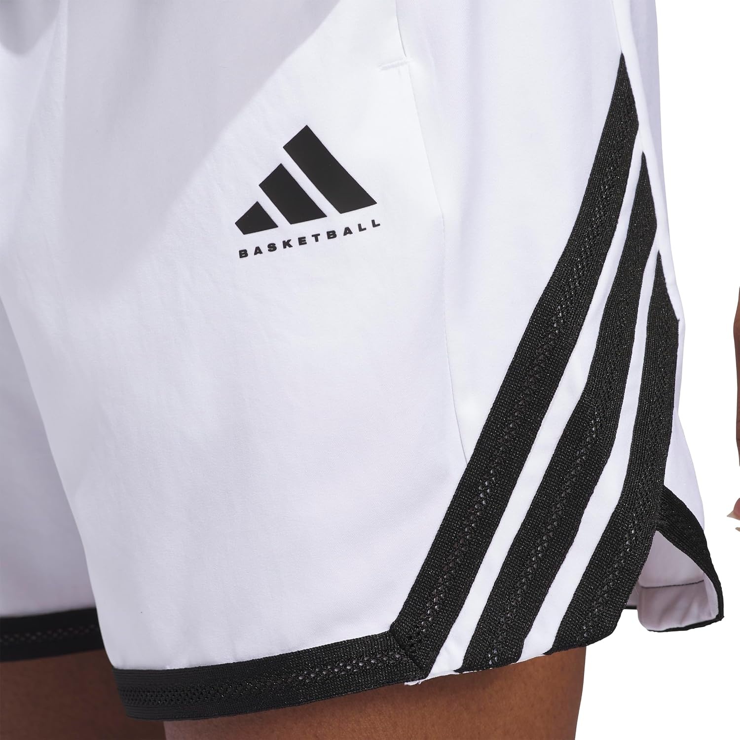 image:imageadidas Womens Crazy Lite Shorts Basketball Casual Bottoms Casual BlackWhiteBlack2025